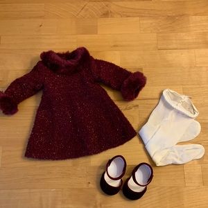 2001 American Girl of Today - Garnet Holiday Outfit
